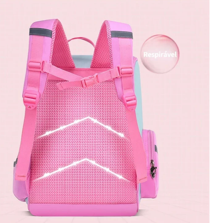 Mochila Infantil Impermável Unicõrnio