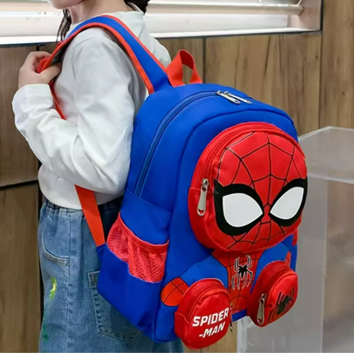 Mochila Escolar Infantil Homem Aranha