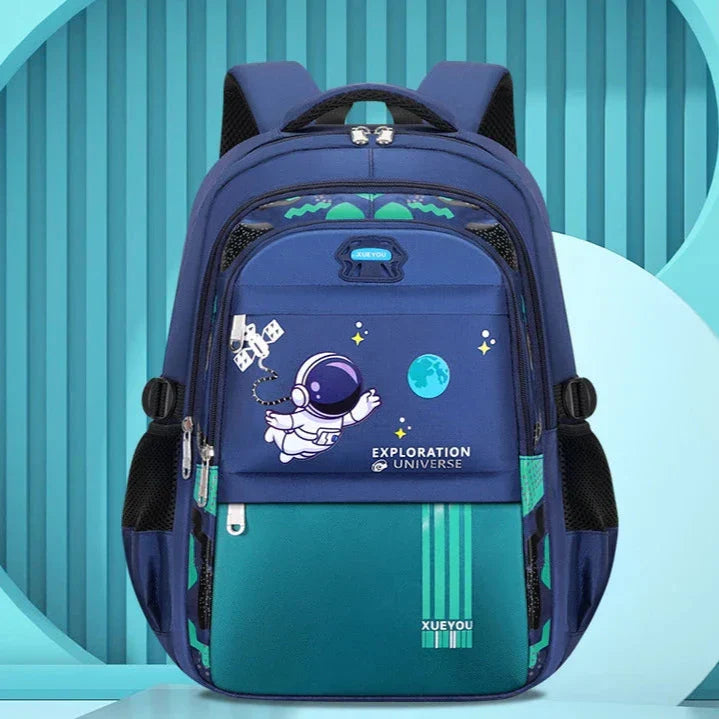 Mochila Infantil Escolar Impermeável Astronauta