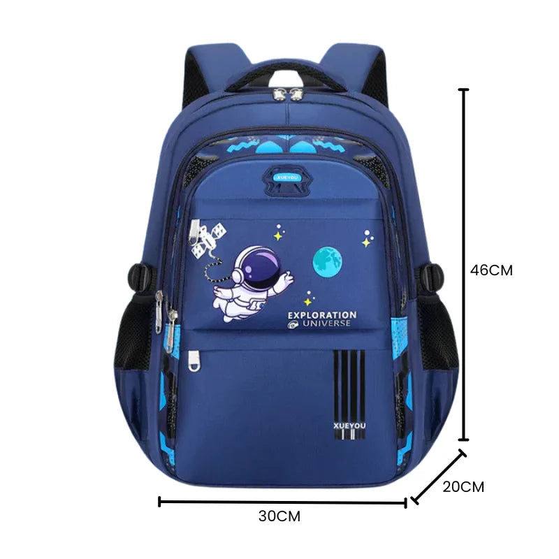 Mochila Infantil Escolar Impermeável Astronauta