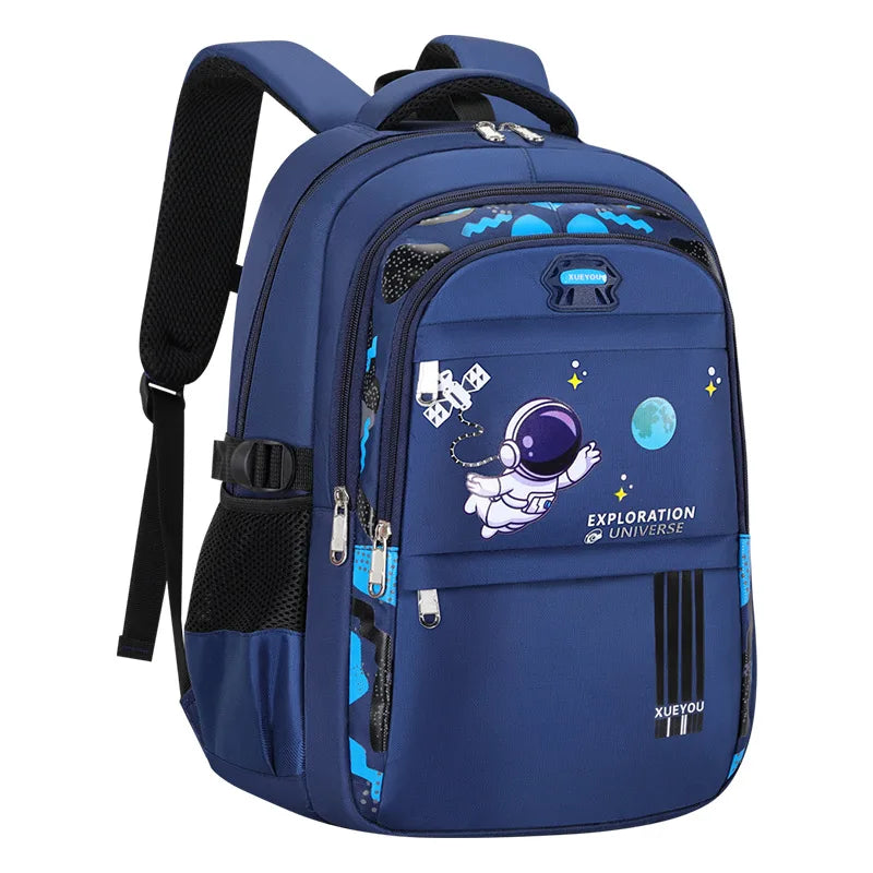 Mochila Infantil Escolar Impermeável Astronauta